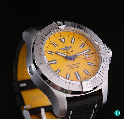 breitling caliber 45 review|Breitling avenger watches.